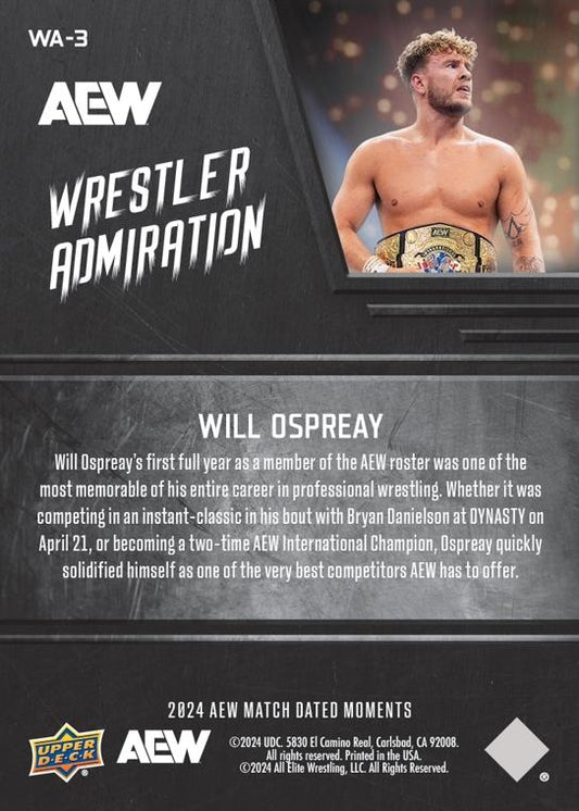 Wrestler Admiration – Will Ospreay