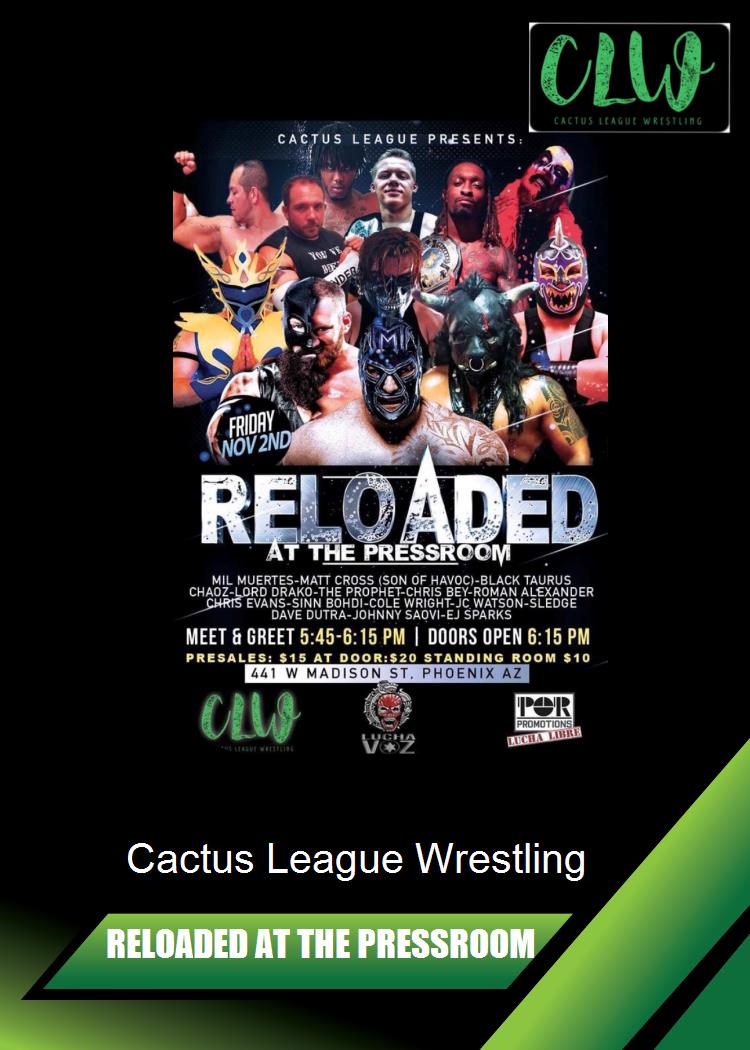 Reloaded at the Pressroom trading card PW Catalog