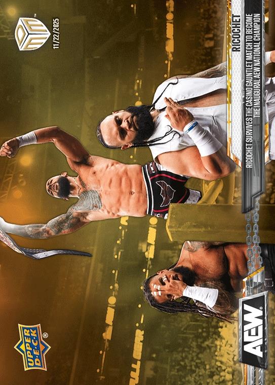 Ricochet – Ricochet Survives the Casino Gauntlet Match to Become the Inaugural National Champion