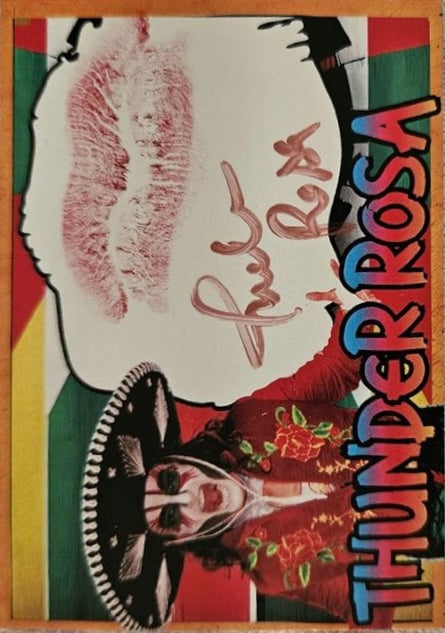 Thunder Rosa trading card PW Catalog