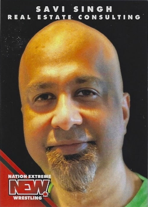 Savi Singh Real Estate Consulting trading card PW Catalog