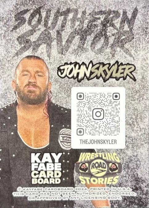 John Skyler trading card PW Catalog