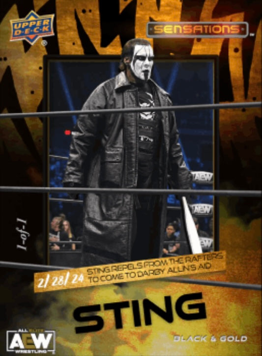 2/28/24 – Sting – Sting Repels From the Rafters to Come to Darby Allin’s AID