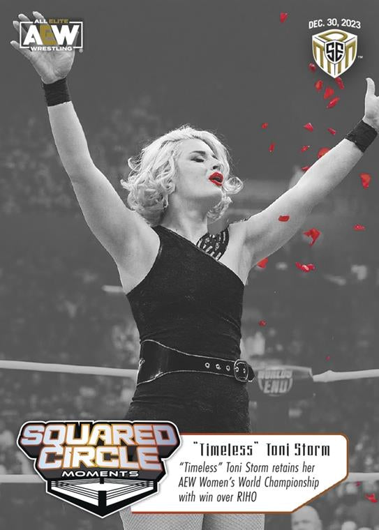 Squared Circle Moments – “Timeless” Toni Storm – “Timeless” Toni Storm Retains HER AEW Women’s World Championship With Win Over Riho