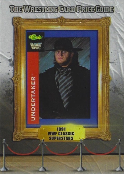 1991 WWF Classic Superstars – Undertaker trading card PW Catalog
