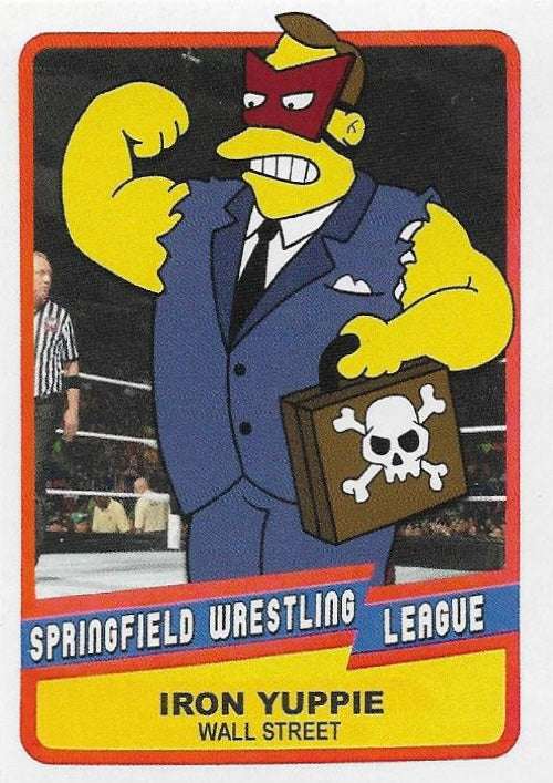 Iron Yuppie – Wall Street trading card PW Catalog