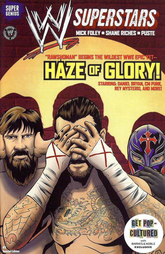 WWE Superstars Vol 5 Haze Of Glory, Part One: Rawshoman by Super Genius Comics 2014 Cover B