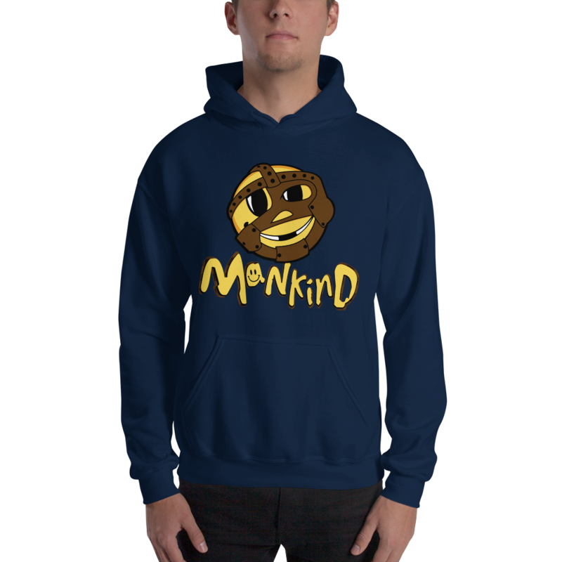 Mankind "Cartoon" Pullover Hoodie Sweatshirt