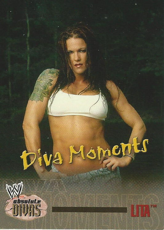 WWE Fleer Absolute Divas 2002 Lita #76 Bronze