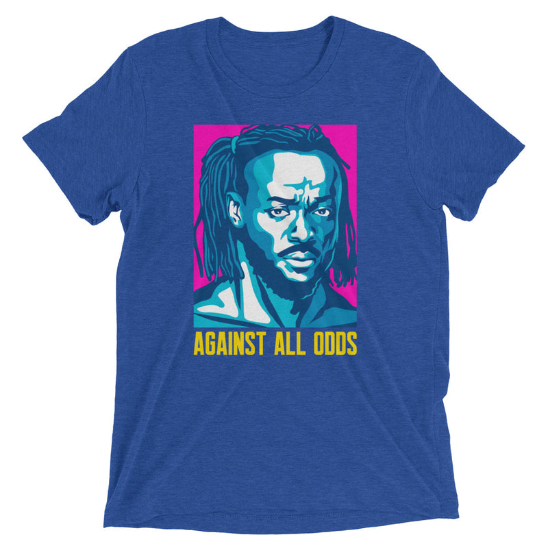 Kofi Kingston "Against All Odds" Tri-Blend T-Shirt