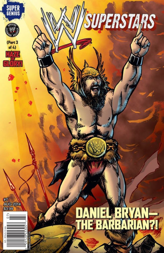 WWE Superstars Vol 7 The Hour of the Dragon by Super Genius Comics 2014