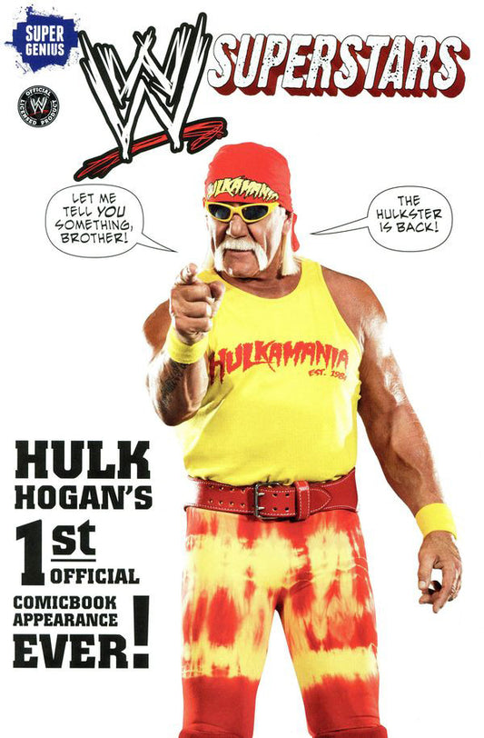 WWE Superstars Vol 7 The Hour of the Dragon by Super Genius Comics 2014 Photo Variant Cover