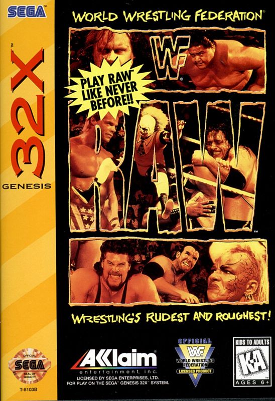 WWF Raw [Sega 32X] PWcatalog
