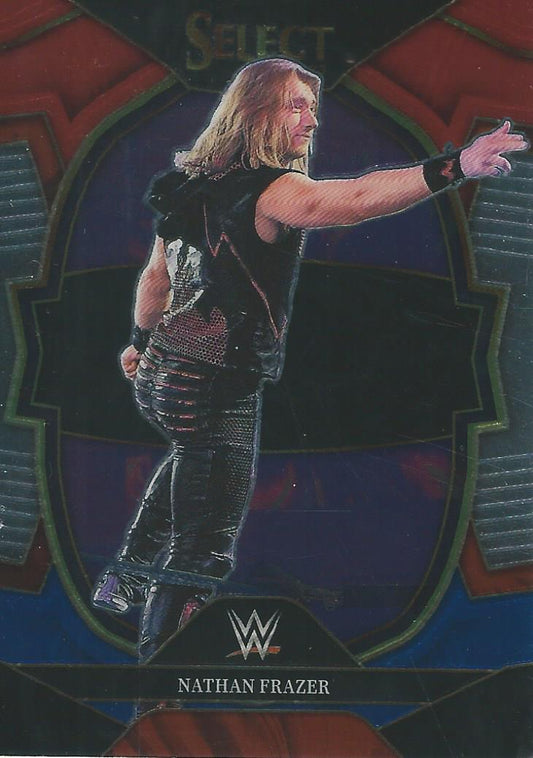 WWE Panini Select 2023 Red/Silver/Blue Nathan Frazer #65