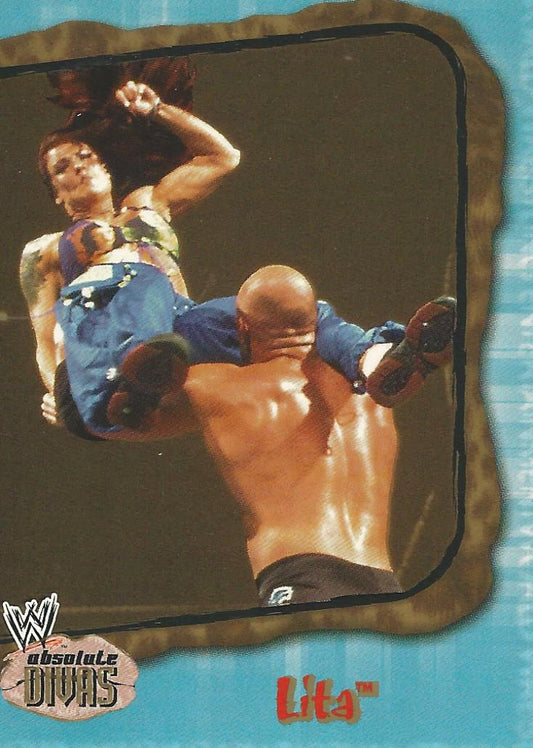 WWE Fleer Absolute Divas 2002 Lita #45 Bronze