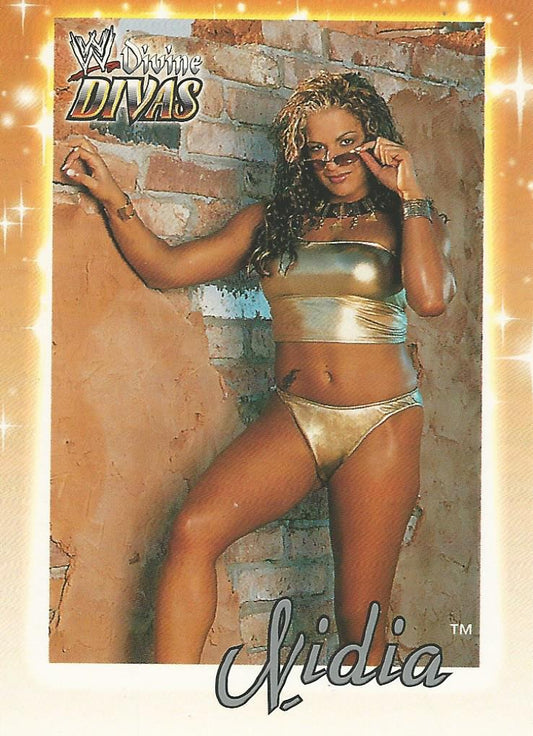 WWE Fleer Divine Divas 2003 Nidia #45