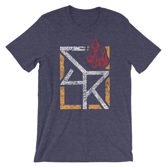 Seth Rollins "Flaming Logo" Unisex T-Shirt T-Shirt PW Catalog