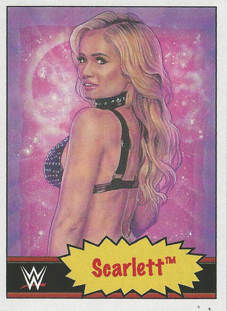 WWE Topps Living Set 2021 Scarlett #40
