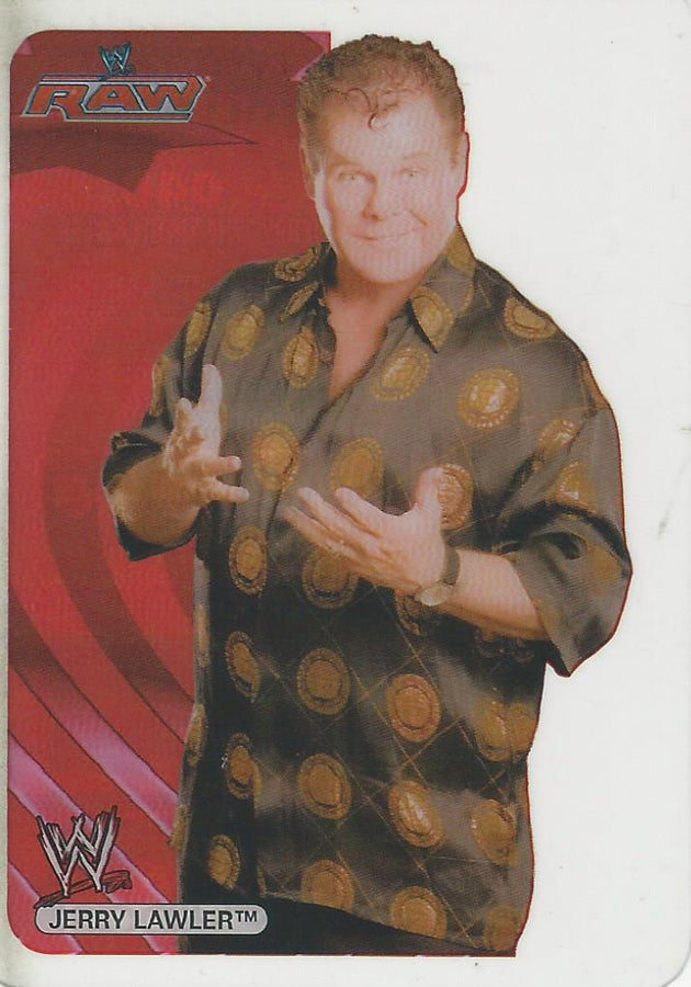 WWE Edibas Lamincards 2006 Jerry Lawler #40