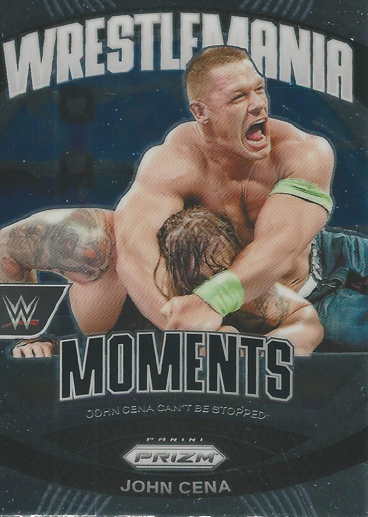 WWE Panini Prizm 2024 Wrestlemania Moments John Cena #29