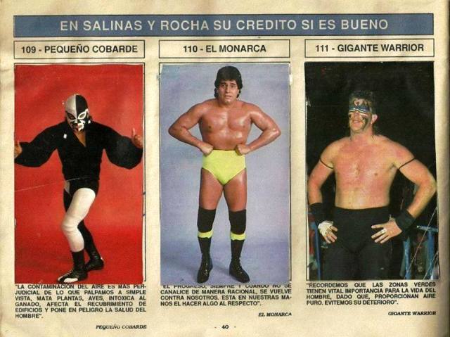 Super Album de Luchas Stickers Album 1991 From Mexico Stickers Album PW Catalog