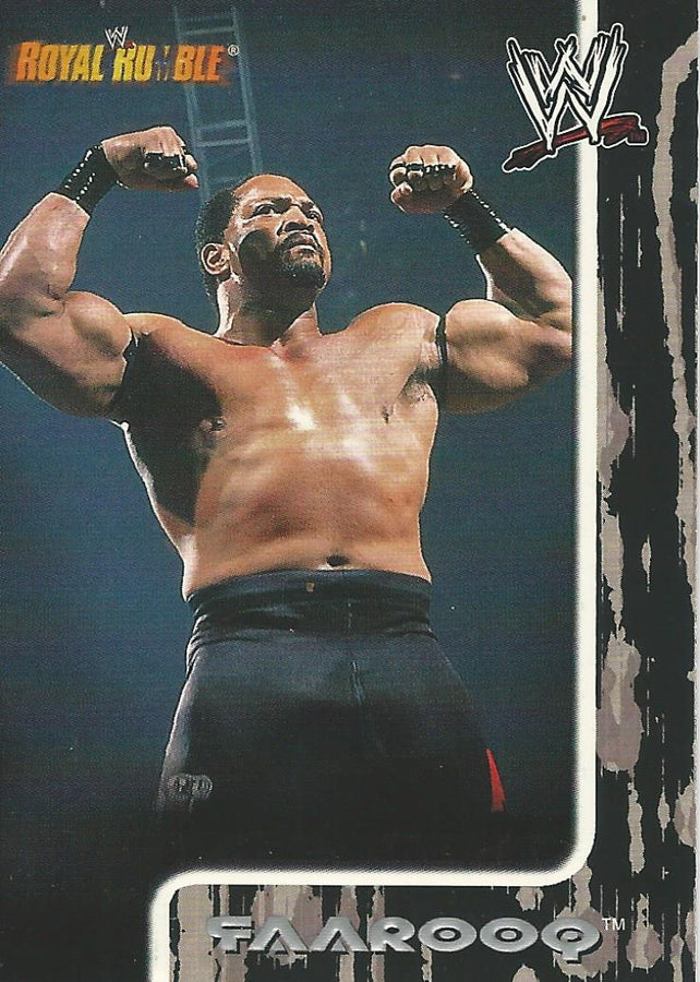 WWE Fleer Royal Rumble 2002 Faarooq #40
