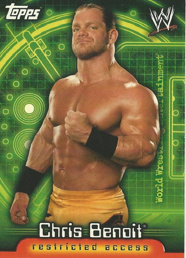 WWE Topps Insider 2006 US Chris Benoit #40