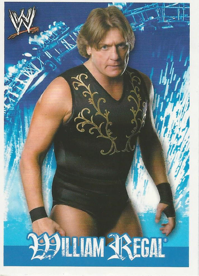 WWE Topps Rivals 2009 Stickers William Regal #40