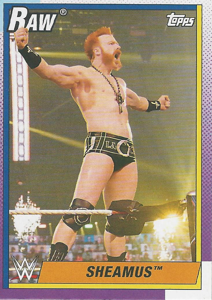WWE Topps Heritage 2021 Sheamus #40
