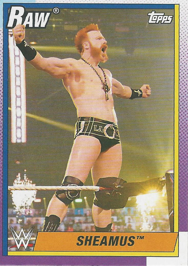 WWE Topps Heritage 2021 Sheamus #40