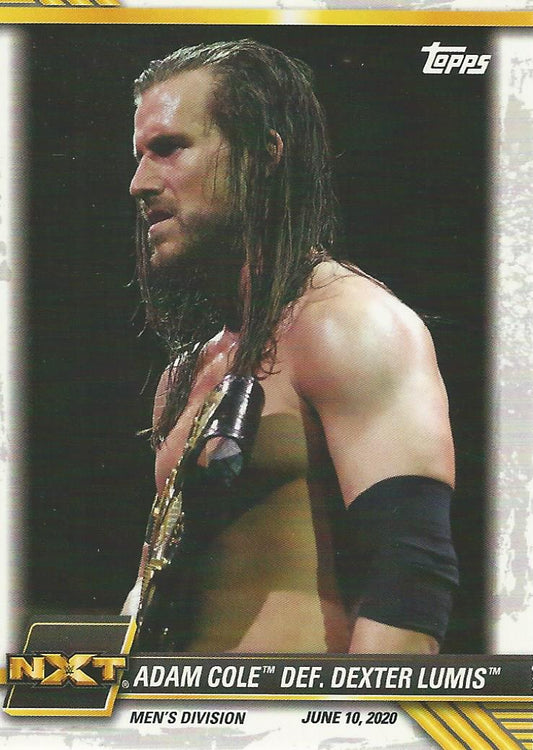 WWE Topps NXT 2021 Adam Cole #39