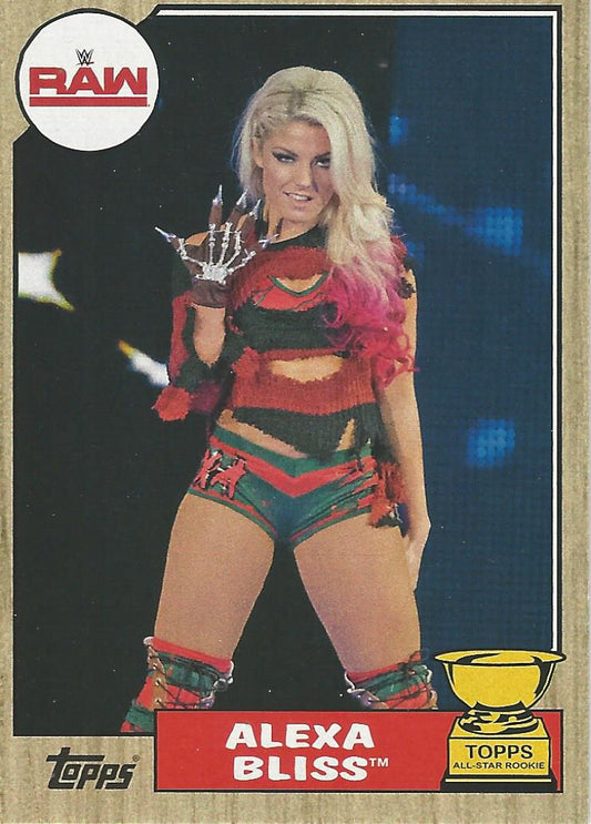 WWE Topps Heritage 2017 Alexa Bliss #40