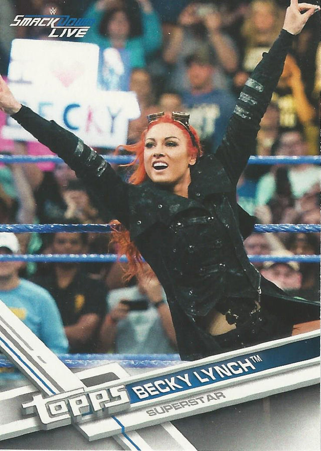 WWE Topps Then Now Forever 2017 Becky Lynch #140