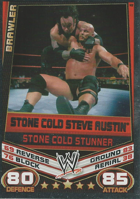 WWE Topps Slam Attax Rebellion 2012 Stone Cold Steve Austin #40
