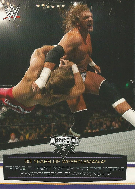 WWE Topps Road to Wrestlemania 2014 Triple H 40 of 60 trading card PW Catalog