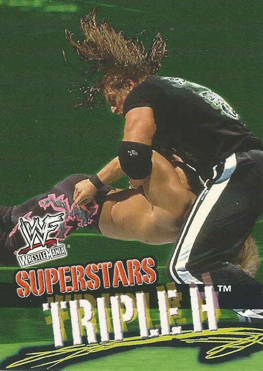 WWF Fleer Wrestlemania 2001 Triple H #40