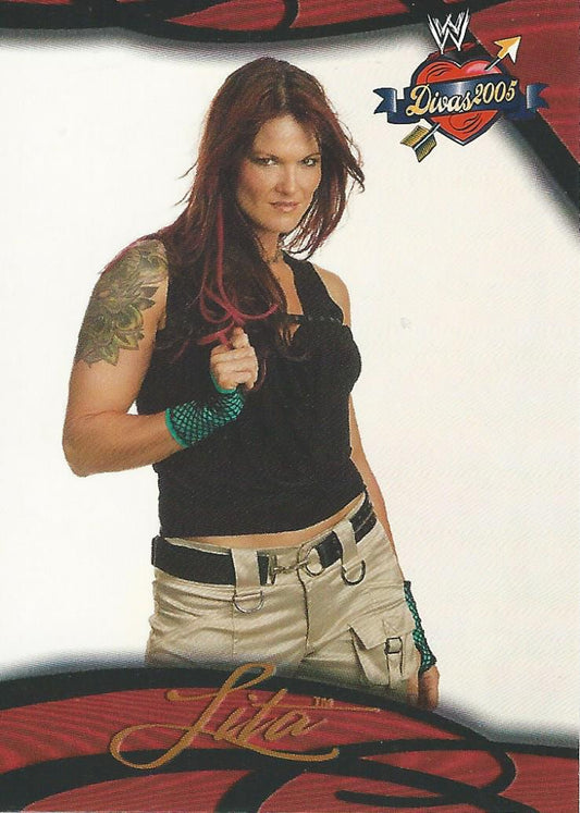 WWE Fleer Divas 2005 Lita #40