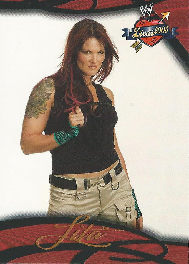 WWE Fleer Divas 2005 Lita #40