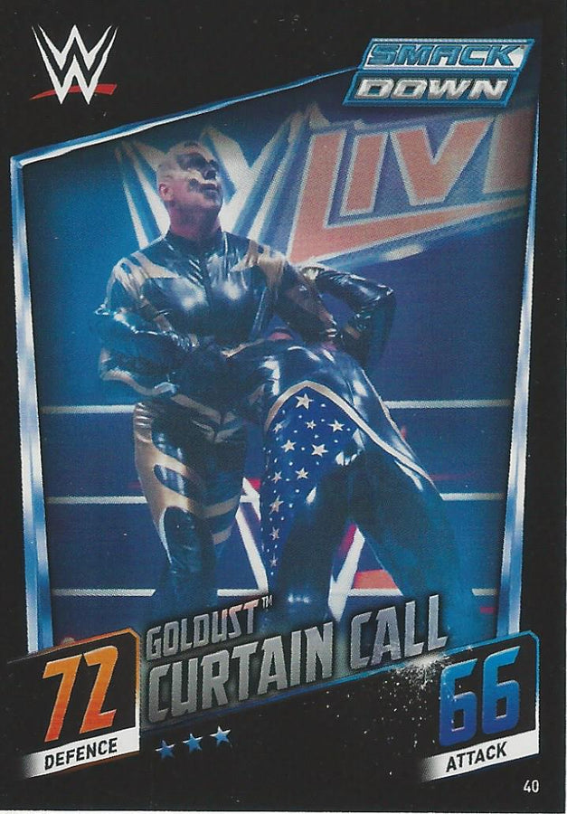 WWE Topps Slam Attax 2015 Then Now Forever Goldust #40
