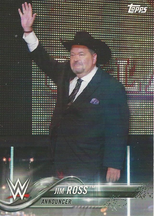 WWE Topps 2018 Jim Ross #40
