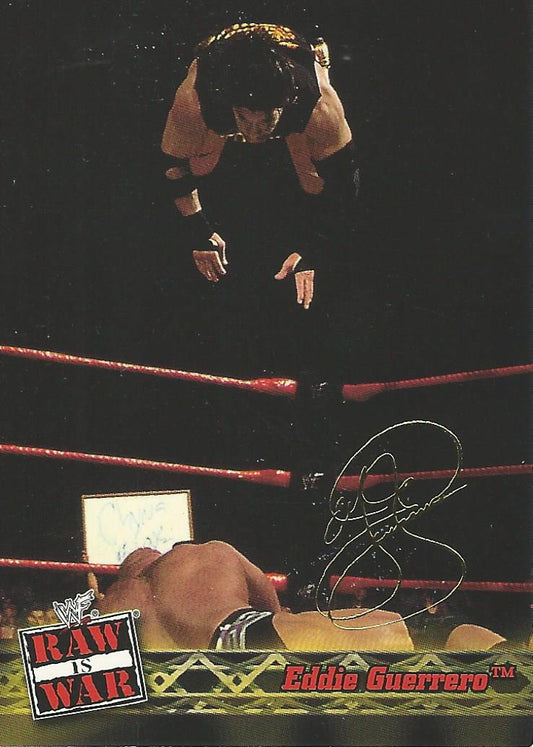 WWF Fleer Raw 2001 Eddie Guerrero #40