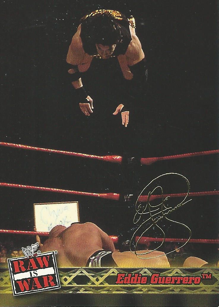 WWF Fleer Raw 2001 Eddie Guerrero #40