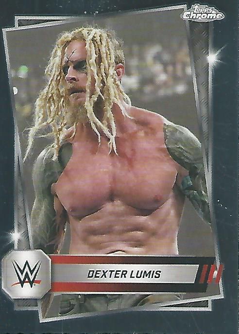 WWE Topps Chrome 2025 Trading Cards Dexter Lumis No.40 PW Catalog