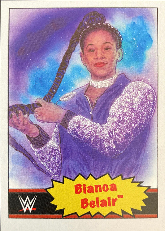 Bianca Belair trading card PW Catalog