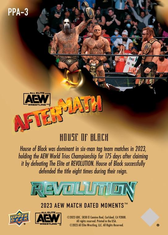 AEW PPV Aftermath – House of Black