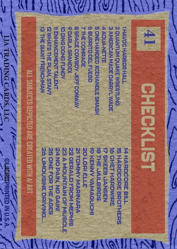 Checklist