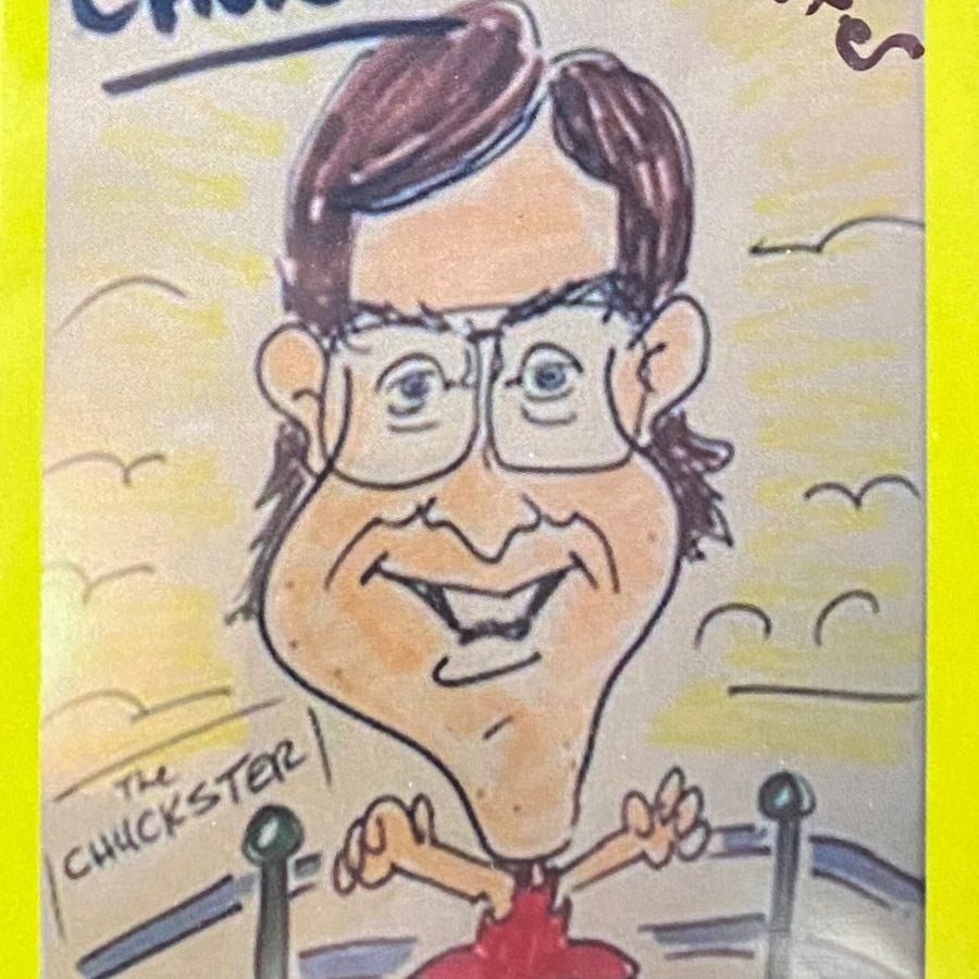 The Chuckster trading card PW Catalog