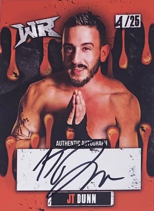 JT Dunn trading card PW Catalog