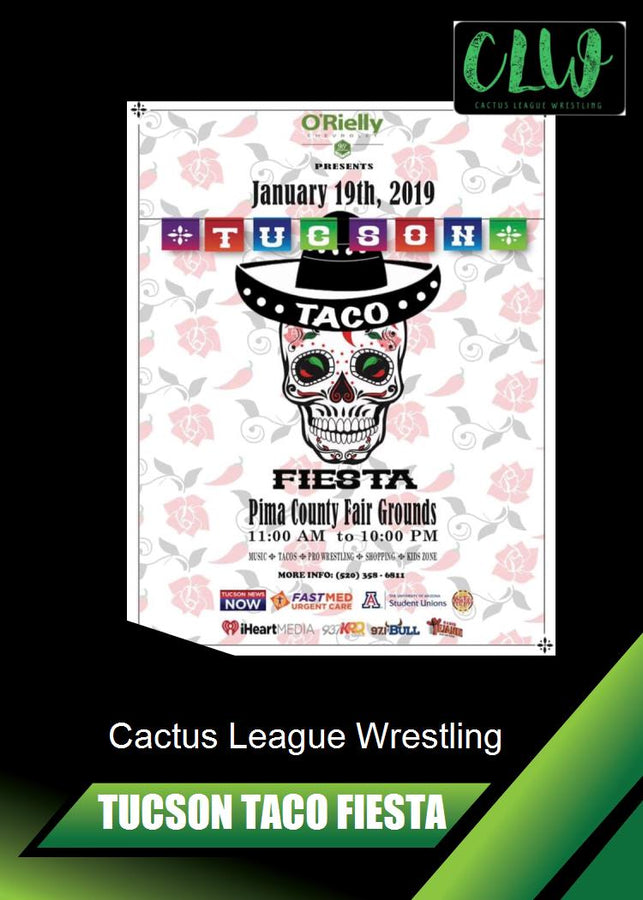 Tucson Taco Fiesta trading card PW Catalog