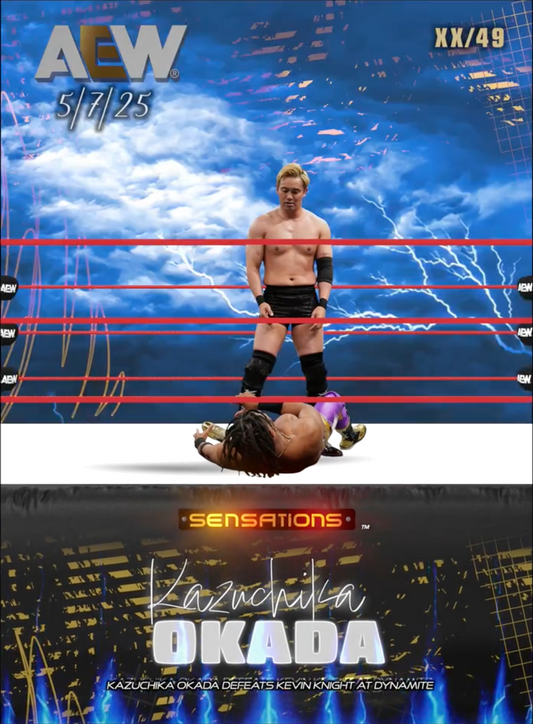 5/7/25 – Kazuchika Okada – Kazuchika Okada Defeats Kevin Knight at Dynamite
